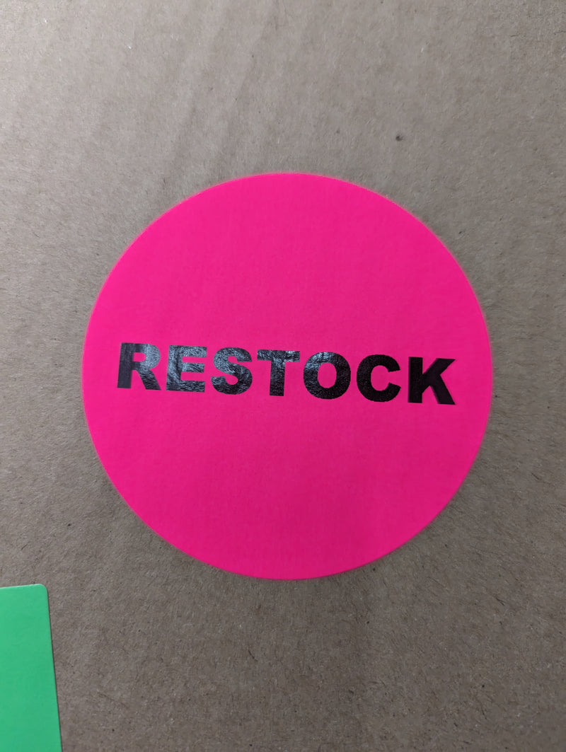 High Visibility Warehouse Packaging Labels For Rework Departments