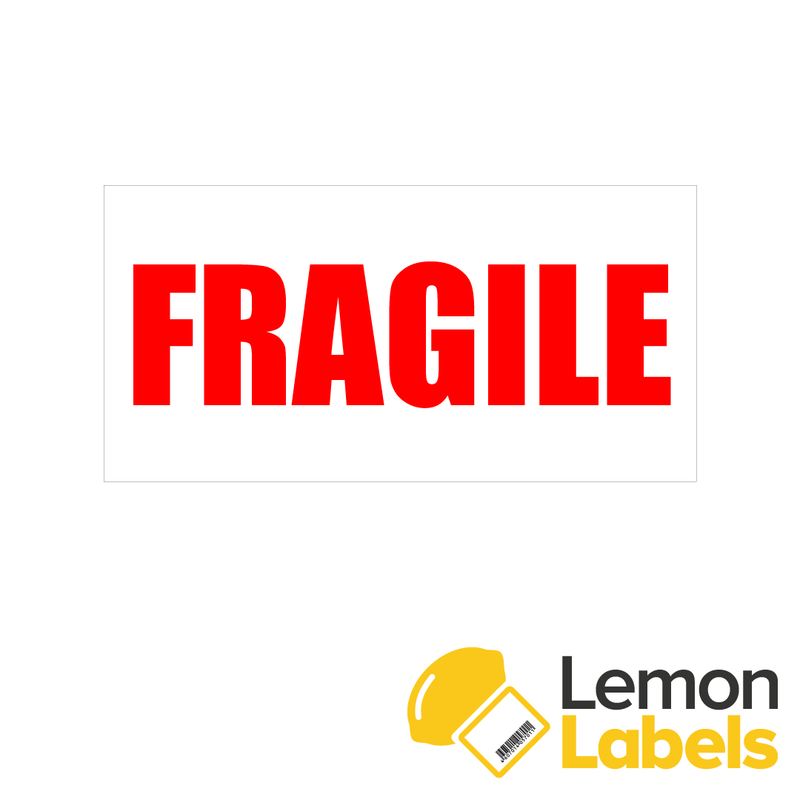 Fragile Packaging Labels