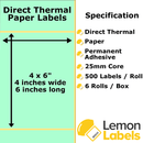 Zebra Printer Labels - Thermal Eco Labels For Zebra Printers