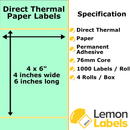 Zebra Printer Labels - Thermal Eco Labels For Zebra Printers