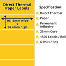 Zebra Printer Labels - Thermal Eco Labels For Zebra Printers