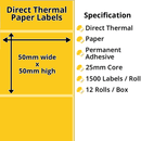 Zebra Printer Labels - Thermal Eco Labels For Zebra Printers