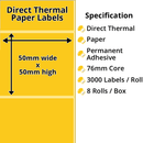 Zebra Printer Labels - Thermal Eco Labels For Zebra Printers