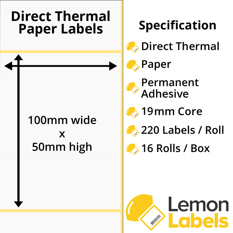 Labels For Zebra ZQ520 | ZQ620 | ZQ630 Mobile Printers On 19mm Cores
